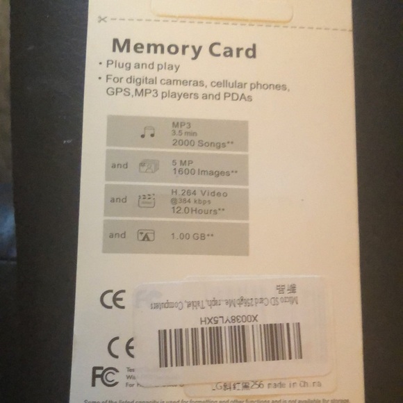 256gb memory card - Picture 2 of 2